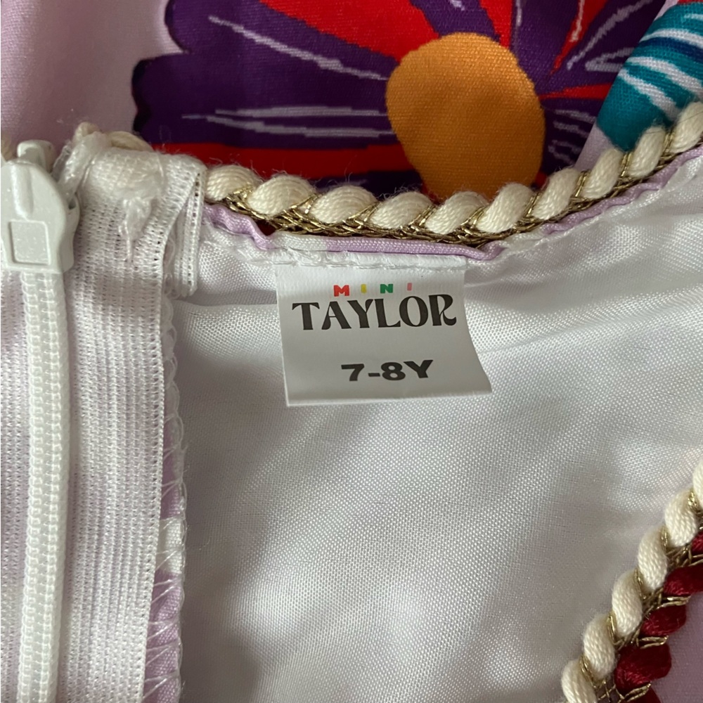 NWOT Mini Taylor Sleeveless Strawberry Kids Dress - Picture 6 of 7